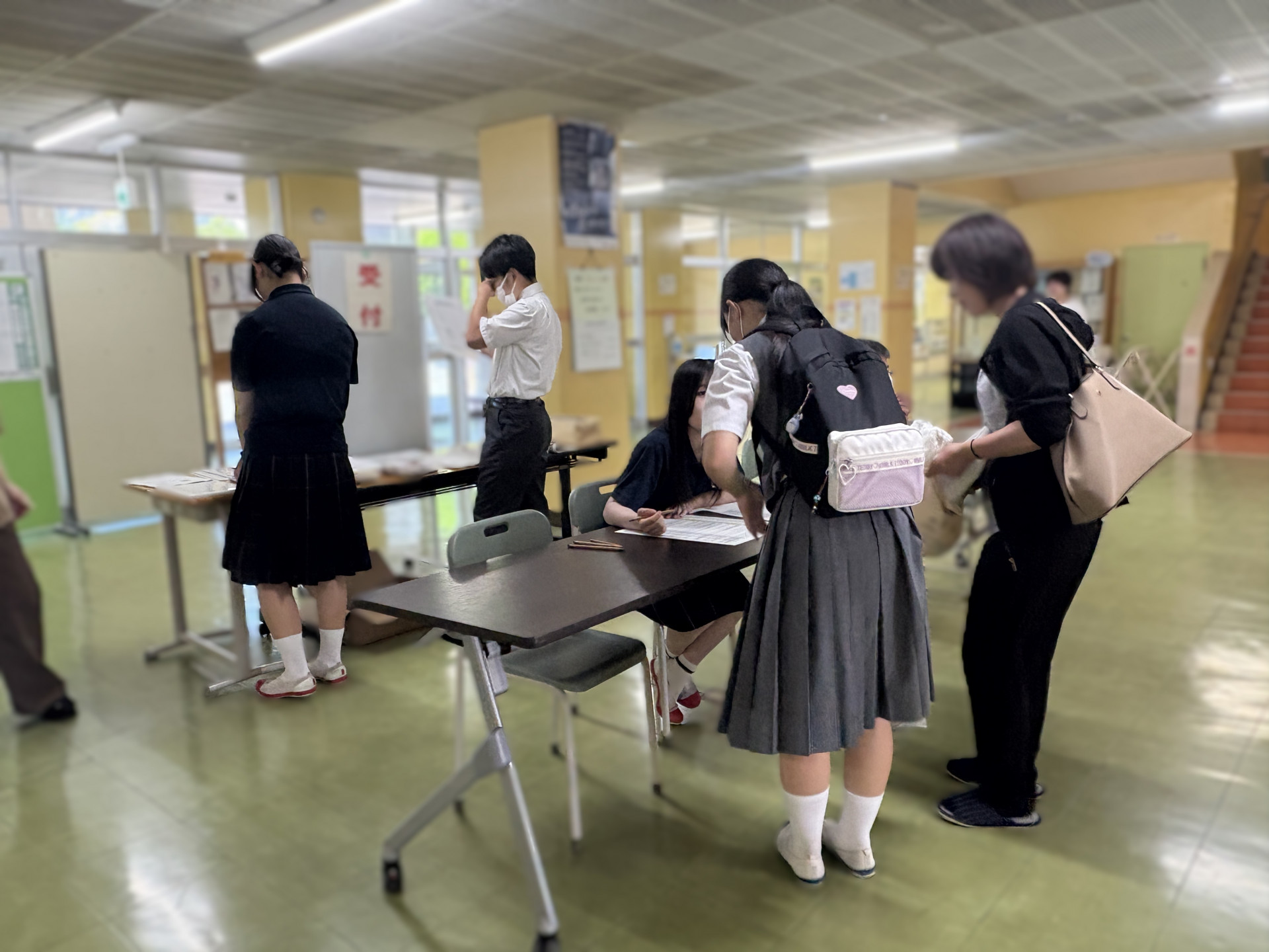 見学会　受付.JPG